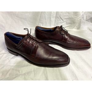 Allen Edmonds Jackson Burgundy Leather Derby Dress Shoe 12B